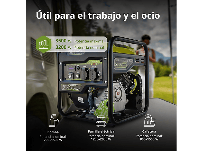 Generador de energía - Könner & Söhnen KSB 35i