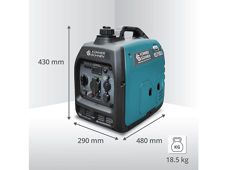 Generador de energía - Könner & Söhnen KS 2100i S