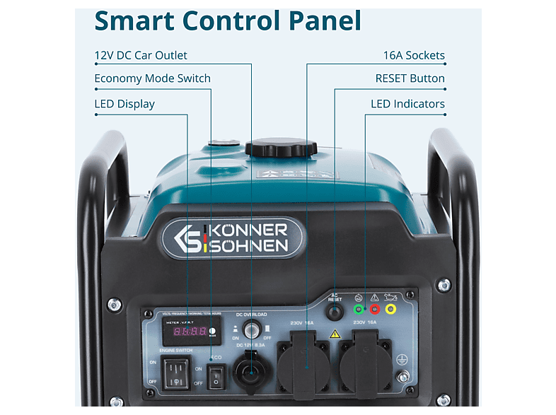 Generador de energía - Könner & Söhnen KS 3300i