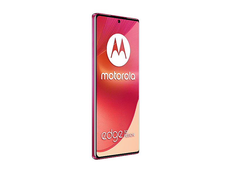 Smartphone - Motorola EDGE 50 FUSION 6.67P/5G/8N/12+256GB/P, Hot Pink, Móvil Android, 12 GB RAM, 6,7 " pOLED Full HD+, 5000 mAh