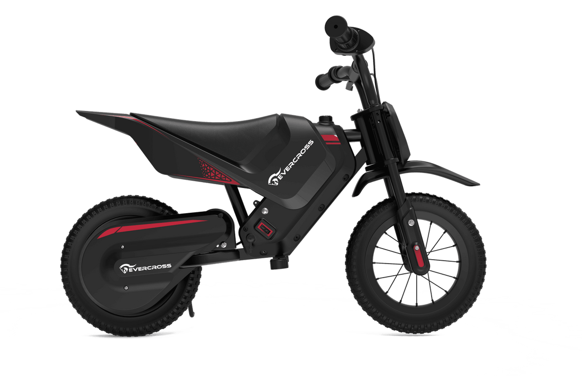Moto eléctrica infantil - Evercross Tech Moto eléctrica infantil EV05M, motor de 150W, 2 modos de velocidad, apta para niños de 3 a (ref. 141706213)