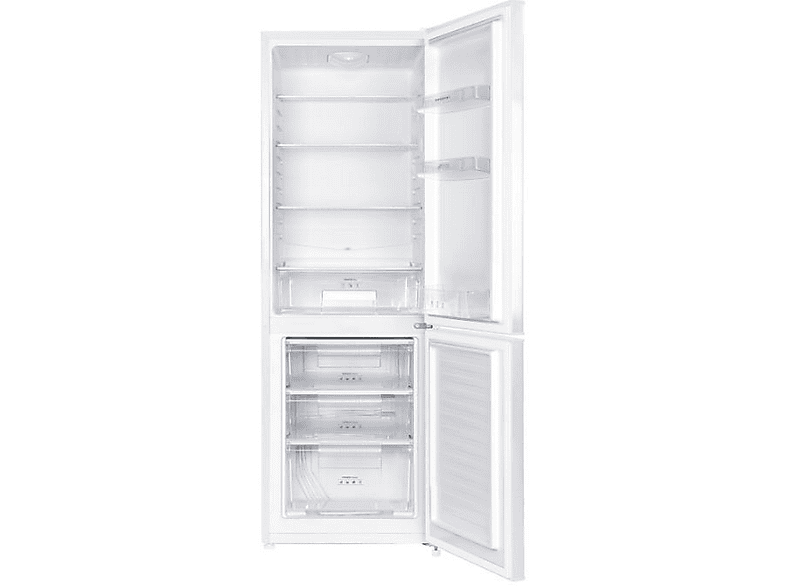 Frigorifico Combi - Infiniton FGC-A164BE, Ciclico, Altura 168 cm, Capacidad 230 l, Blanco