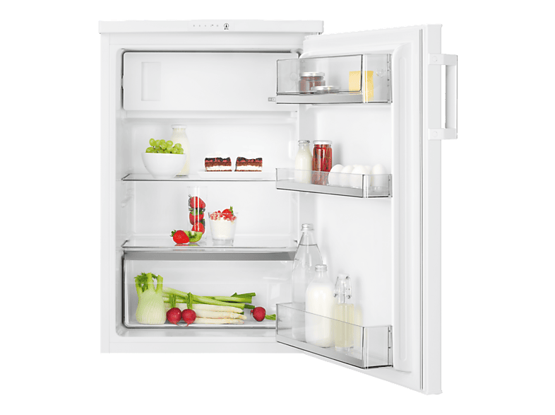 Nevera pequeña - AEG RTB411E1AW, 13 Litros, Altura 845 mm, Capacidad 120 l, Blanco