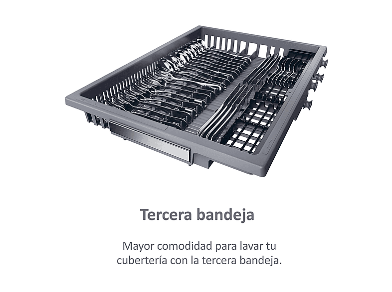 Lavavajillas libre instalación 45 cm - Haier XF1C3TB1FX, 11 servicios, 8 programas, 44,8 cm, Inox