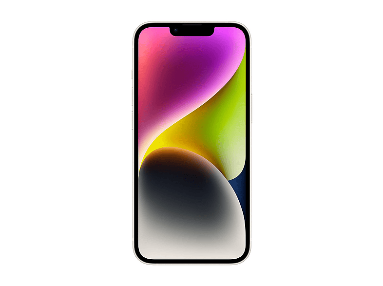Smartphone - Apple iPhone 14 Starlight, Blanco, Móvil iOS, 128 GB, 6 GB RAM, 6,1 " Super Retina XDR, Chip A15 Bionic, 3279 mAh
