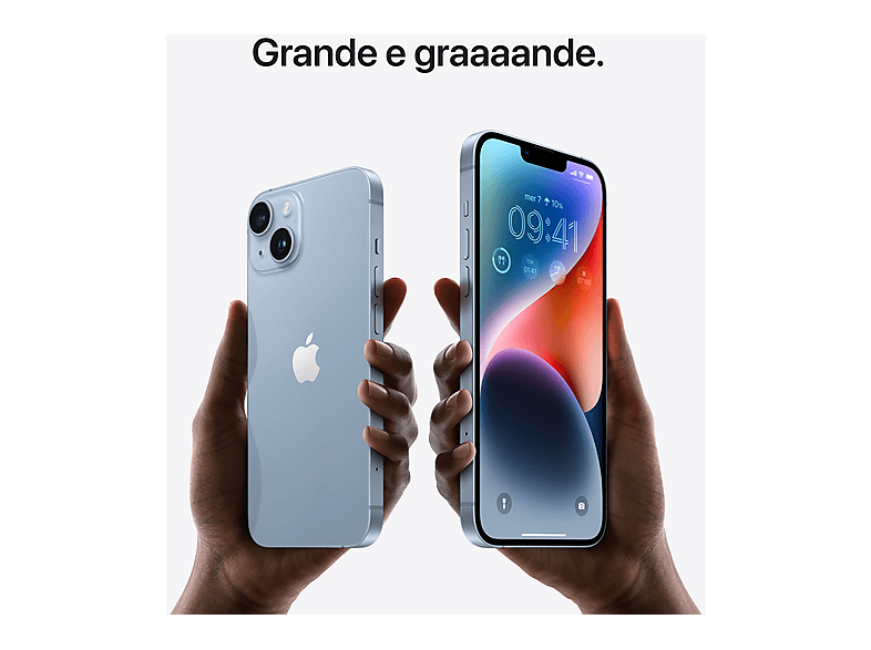 Smartphone - Apple iPhone 14, Morado, Móvil iOS, 128 GB, 6 GB RAM, 6,1 " Super Retina XDR, Chip A15 Bionic, 3279 mAh