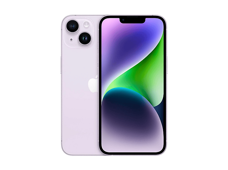 Smartphone - Apple iPhone 14, Morado, Móvil iOS, 256 GB, 6 GB RAM, 6,1 " Super Retina XDR, Chip A15 Bionic, 3310 mAh