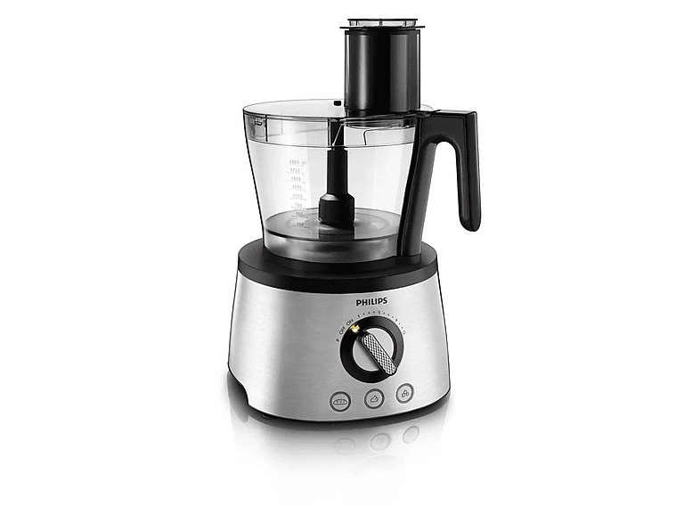 Robot de cocina - Philips HR7778/00, 1300 W, Acero inoxidable