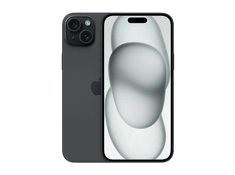 Smartphone - Apple iPhone 15 Plus 6.7" 256GB, Black, Móvil iOS, 6,7 " Super Retina XDR, Ceramic Shield, Recubrimiento oleofóbico, Anti-huellas