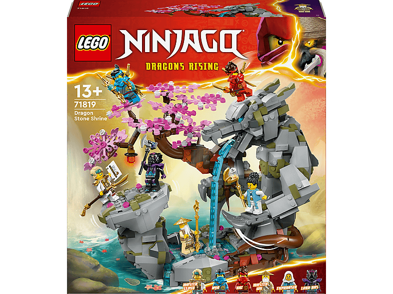Juego de construcción - LEGO NINJAGO® Santuario de Piedra del Dragón Juego de aventuras y juguete ninja 71819, edad recomendada: 13 año(s)