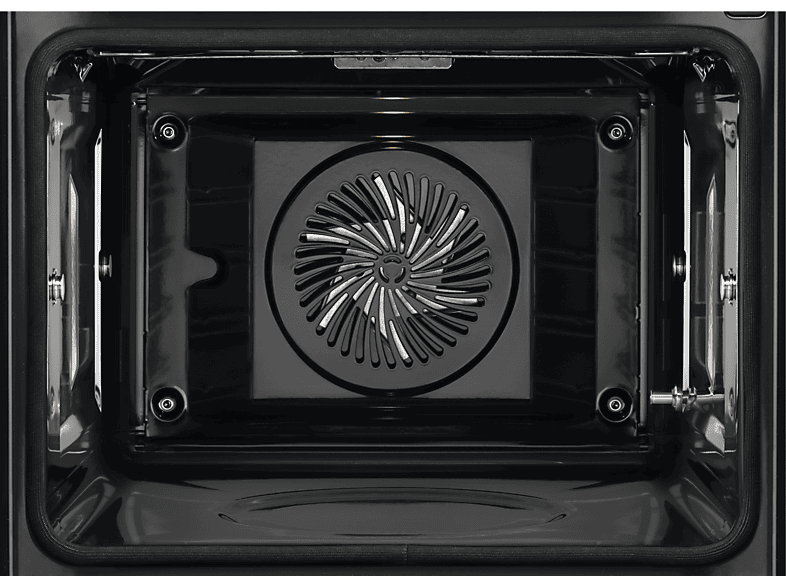 Horno multifunción - AEG Serie 6000 SenseCook BPS335160M, Independiente, Pirolítico, 71 l, 56,7 cm, INOX Antihuellas