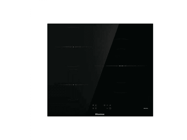 Placa inducción - Hisense HI6321BSOLCE, 3 zonas, 59 cm, Negro