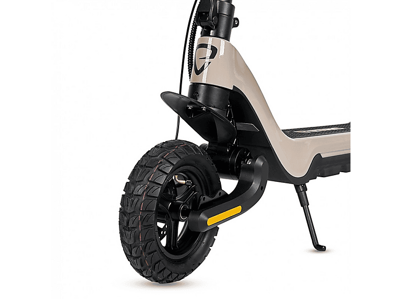 Patinete eléctrico - Ecoxtrem VORTEX CREAM Homologado, Pot. máx. 1000 W, Carga máx. 120 kg, 50km autonomía, 15000 mAh, Beige