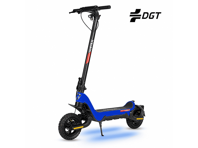 Patinete eléctrico - Ecoxtrem VORTEX BLUE Homologado, Pot. máx. 1000 W, Carga máx. 120 kg, 50km autonomía, 15000 mAh, Azul