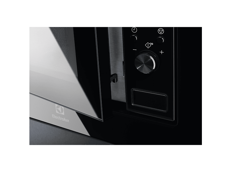 Microondas integrable - Electrolux LMS2173EMX, 1200 W, 5 potencia, 17 l, Negro + INOX Antihuellas