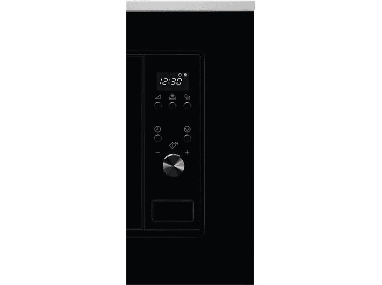 Microondas integrable - Electrolux LMS2173EMX, 1200 W, 5 potencia, 17 l, Negro + INOX Antihuellas