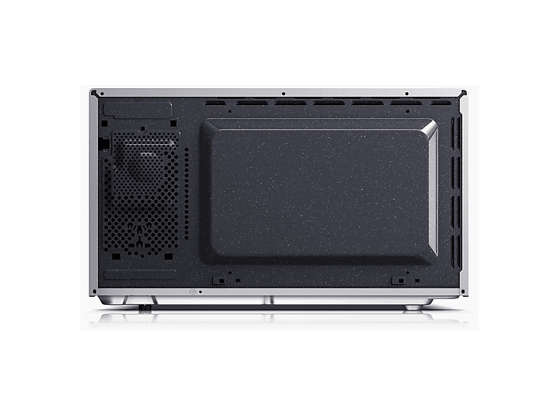 Microondas - Sharp YC-MG81E-S, 1450 W, 11 potencia, 28 l, Negro, Gris