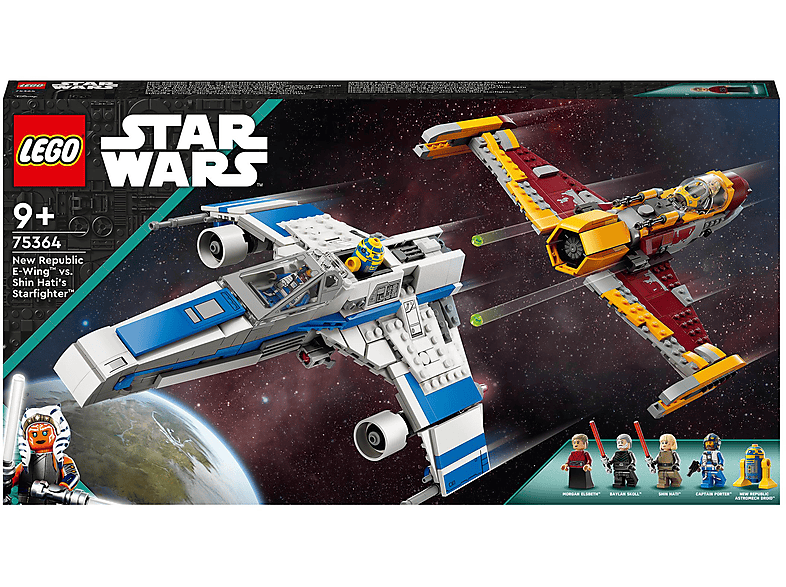 Juego de construcción - LEGO LEGO® Star Wars™ 75364 Ala-E de la Nueva República vs. Caza Estelar de Shin Hati (1056 piezas)
