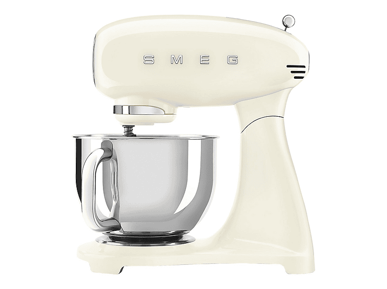 Robot de cocina - Smeg SMF03CREU CREMA, 800 W, 4,8 l