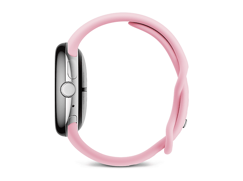 Smartwatch - Google PIXEL WATCH 3 41MM PINK, S-L, Aluminio 100% reciclado, Rosa cuarzo