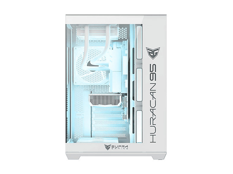 PC Gaming - PC Racing INTEL I9 ORDENADOR SOBREMESA, Intel® Core™ i9 12900KF, 32 GB RAM, 2 TB SSD, GeForce RTX™ 5060, Windows 11 Pro, Blanco