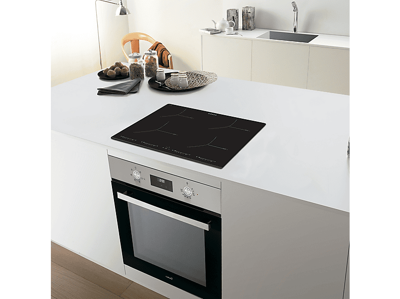 Placa de inducción - Edesa EIM-6422 B, 4 zonas, 900 mm, Negro