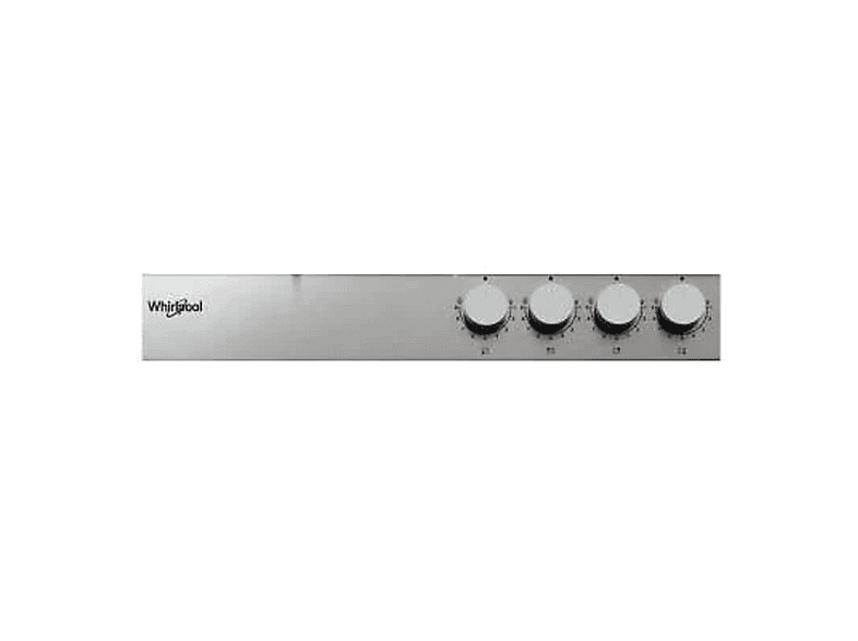 Placa de gas - Whirlpool 213616182, 4 zonas, NG + LPG (Propane/Butane), 590 mm, Acero inoxidable