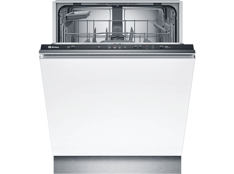Lavavajillas integrable 60 cm - Balay 3VF304NP, 12 servicios, 4 programas, 598 mm, Panelable