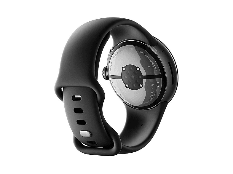 Smartwatch - Google Pixel Watch 2, S/L, Aluminio, Negro