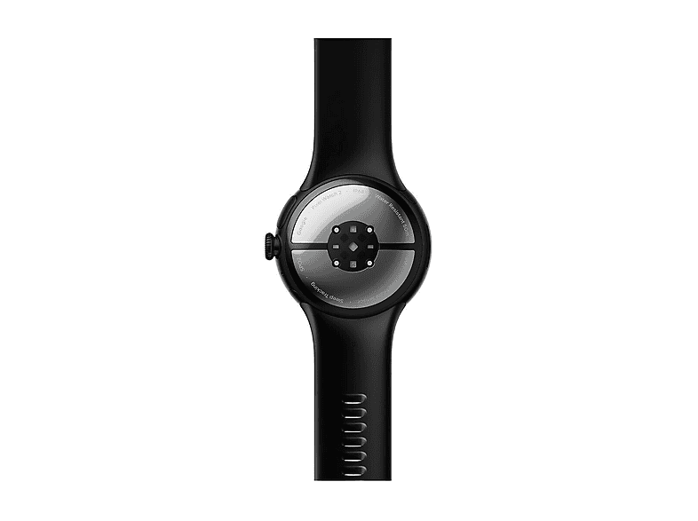 Smartwatch - Google Pixel Watch 2, S/L, Aluminio, Negro