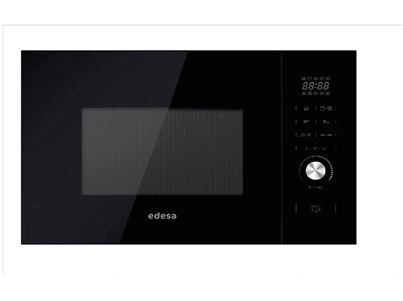 Microondas - Edesa 929270361, 900 W, 5 potencia, 25 l, Negro