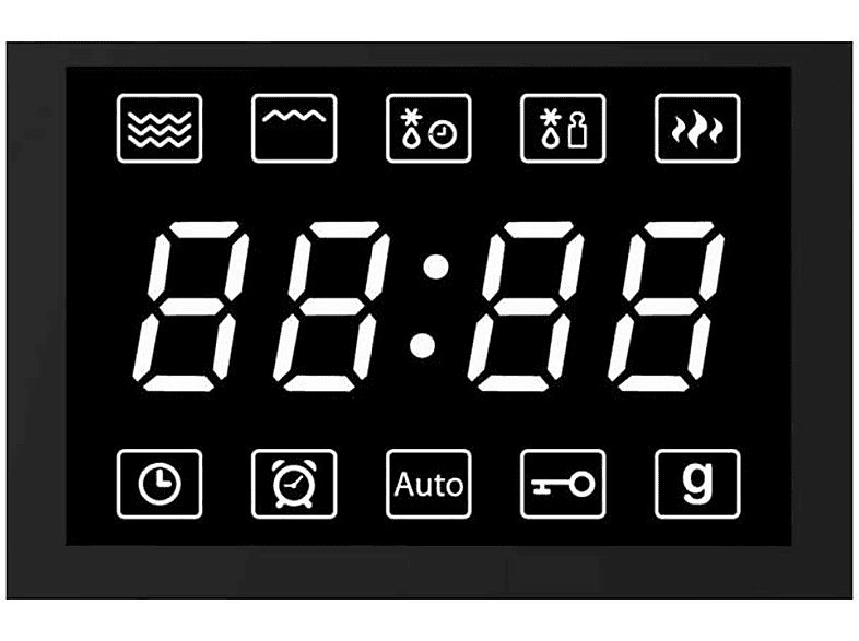 Microondas - Edesa 929270361, 900 W, 5 potencia, 25 l, Negro