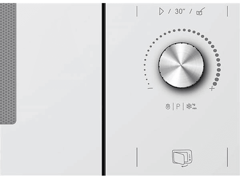 Microondas - Edesa 929270349, 1450 W, 5 potencia, 25 l, Cristal Blanco
