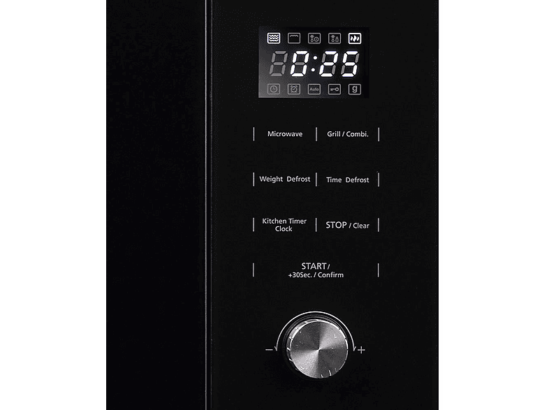 Microondas - Svan SMWI2800DGN, 1 kW, 5 potencia, 20 l
