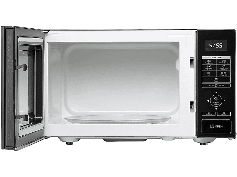Microondas libre instalación - Sharp RBG232TB, 1,400 W, 23 l, Negro