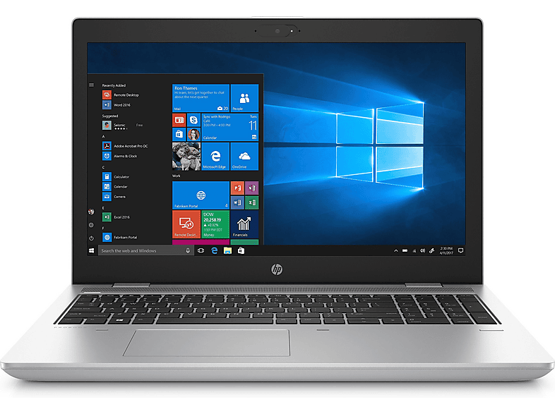 Portátil - HP - B2B HP ProBook, 15,6 " Full-HD, Intel Core i5 8ª Gen 8250U / 1.6 GHz, 16 GB RAM, 512 GB SSD, UHD Graphics, Windows 10 Pro (64 Bit)