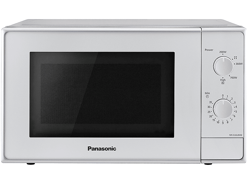 Microondas libre instalación - Panasonic NN-E22JMMEPG, 800 W, 5 potencia, 20 l, Gris
