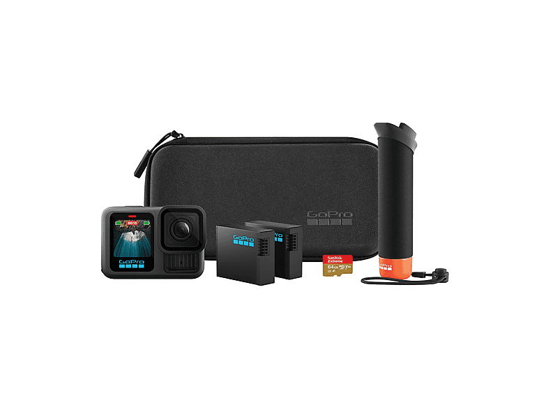 Cámara deportiva HERO13 Black Pack + Accessories - GoPro, GOPRO, Negro, 3,5 mm