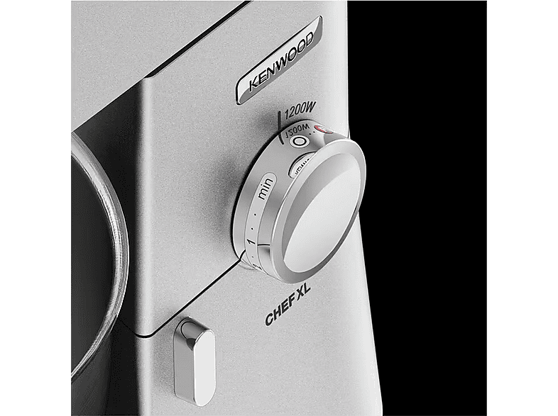 Robot amasador - Kenwood KVL4110S, 1200 W, 6,7 l, Plata