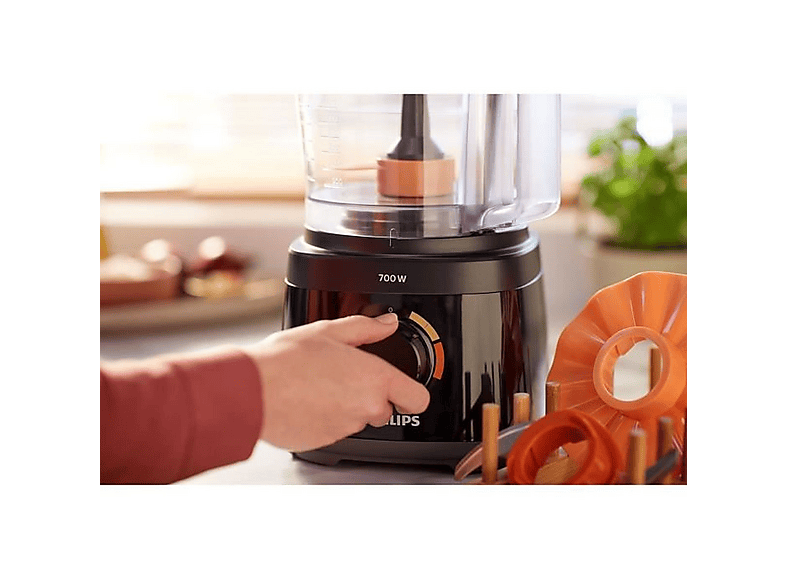 Robot de cocina - Philips HR7320/00, 700 W, Blanco
