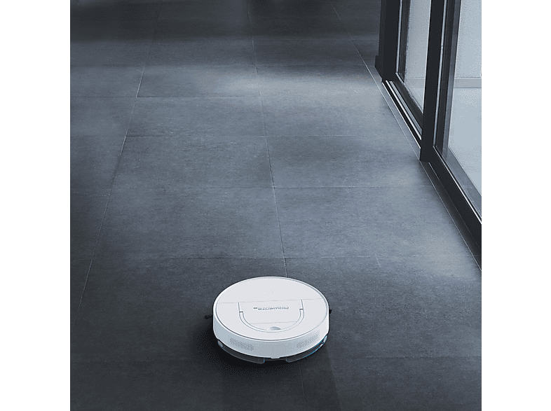 Robot aspirador - Rowenta RR9077WH, Depósito 0,5 l, Autonomía 120 min, Blanco