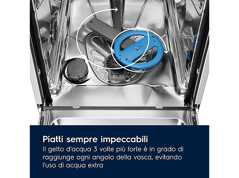 Lavavajillas integrable 60 cm - Electrolux LSV48400L, 14 servicios, 6 programas, 60,00 cm
