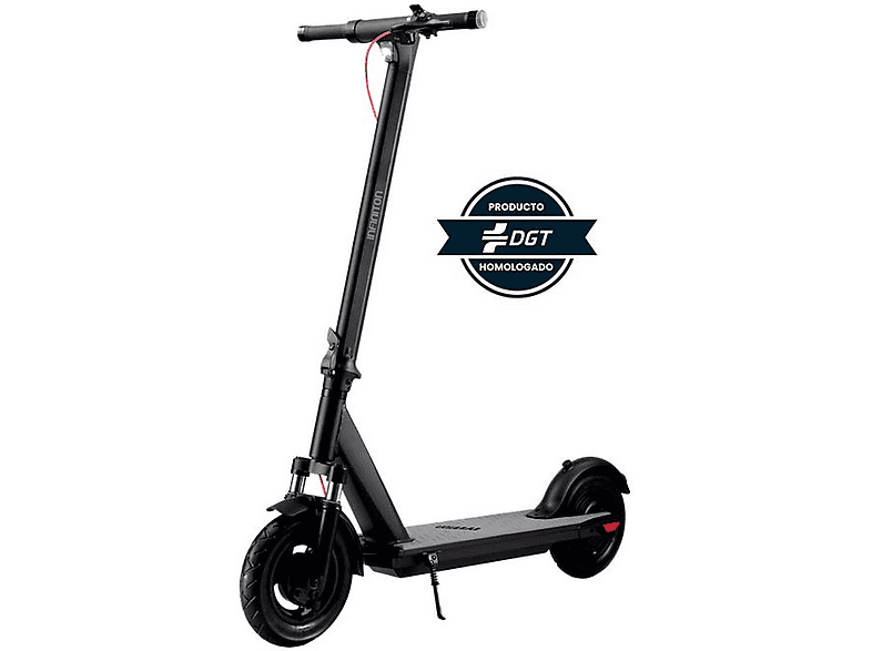 Patinete eléctrico - Infiniton BIGCITY PRO NEGRO HOMOLOGADO, Pot. máx. 350 W, Carga máx. 100 kg