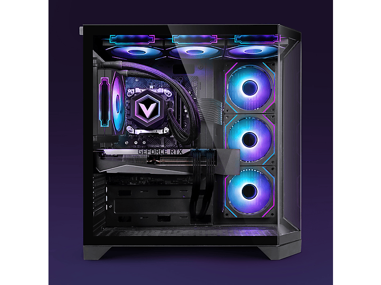 PC Gaming - Vibox X-177, Intel Core i9-14900KF, 32 GB RAM, 1 TB SSD, GeForce RTX™ 5070, Windows 11 Home, Negro