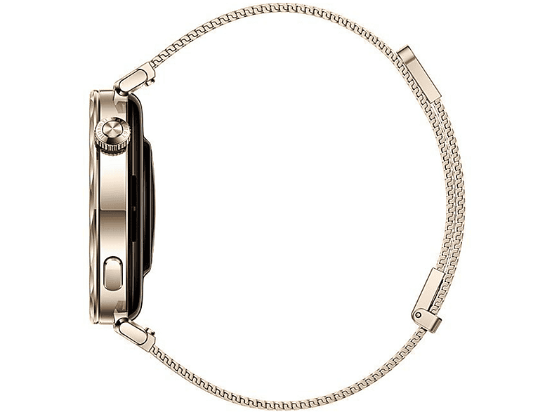 Smartwatch - Huawei Watch GT 5, Acero inoxidable, Gold