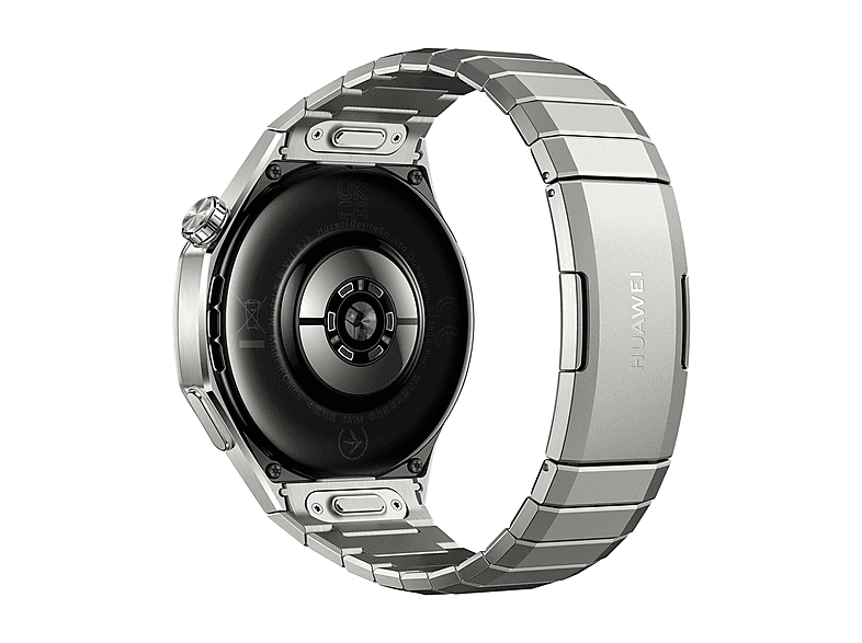 Smartwatch - Huawei GT5 PRO TITANIUM, 140–210 mm, Titanio y cerámica, Titanio