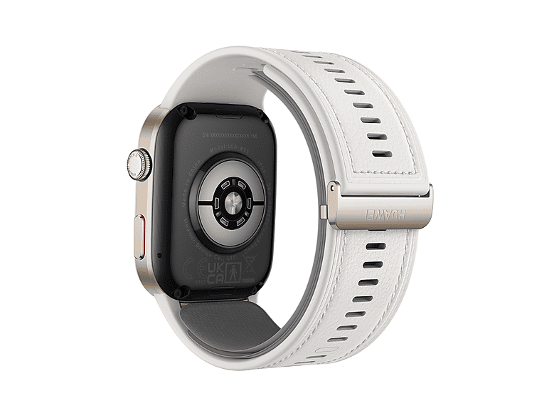 Smartwatch - Huawei WATCH D2 WHITE, 26.5 mm, Aluminio, Blanco