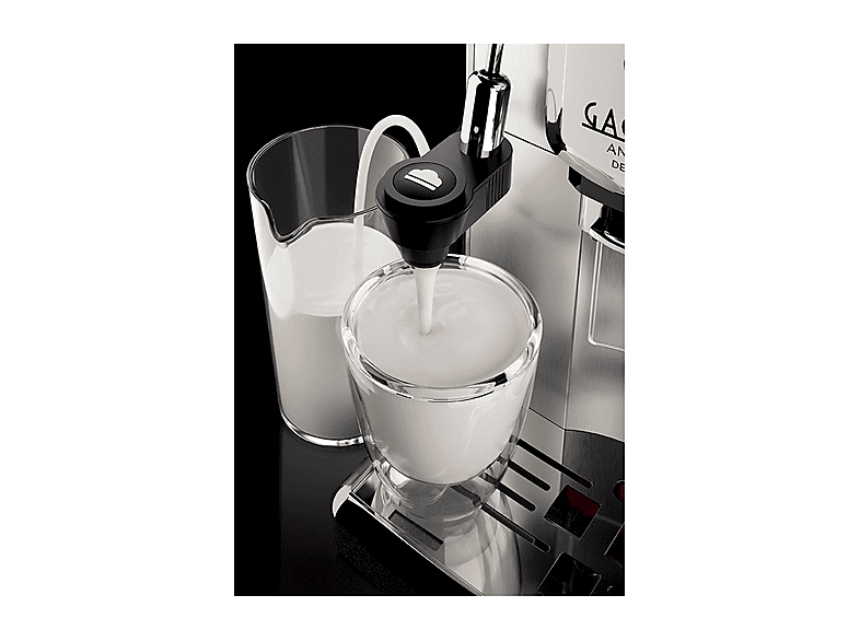 Cafetera express - Gaggia Anima Deluxe, 15 bar, 1900 W, 2 tazas, Acero