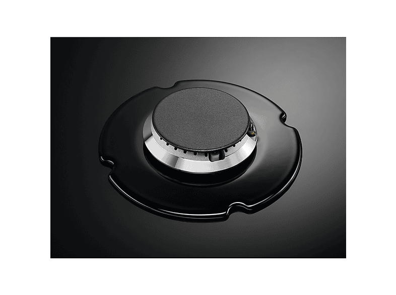 Placa de gas - Electrolux KGG95372K, 5 zonas, Gas Natural, 880 mm, Negro
