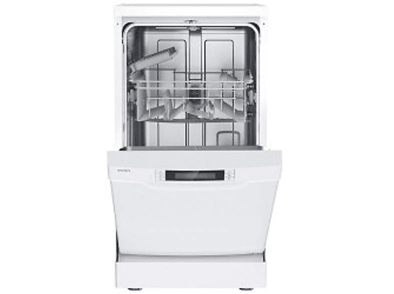 Lavavajillas libre instalación 45 cm - Svan SVASJ94500ED, 9 servicios, 7 programas, 44,8 cm, blanco
